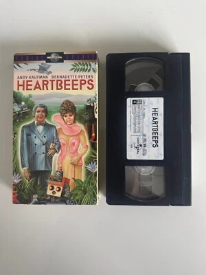 Heartbeeps VHS Universal 1999 Andy Kaufman Bernadette Peters ROBOTS - Image 1 of 4