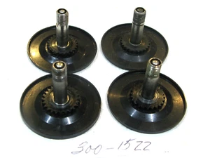 4 X Garcia Mitchell 300 301 reel spool spindle 81006 common plastic France made - Picture 1 of 6