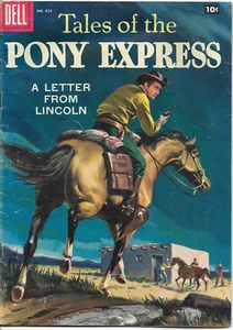 Tales of the Pony Express #829 Dell Four Color Comic 1957 VG/+ - Picture 1 of 2