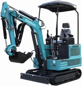 Pick up in Virginia KUBOTA Diesel 4,000lbs 1.8 Tons Mini Hydraulic Excavator - Picture 1 of 22
