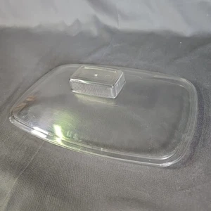 Tapa de plástico West Bend de cocción lenta vintage de 4 y 6 cuartos de galón - transparente - Imagen 1 de 5