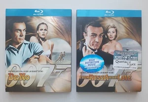 Dr No (1962) and From Russia with Love (1963) Blu-ray Bundle Region A Locked - Picture 1 of 8