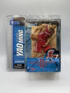 McFarlane Toys NBA Series 7 Figure Yao Ming with Red Jersey 2nd Edition - Picture 1 of 3