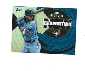 2022 Topps Generation Now #GN29 Bo Bichette TORONTO BLUE JAYS - Picture 1 of 1