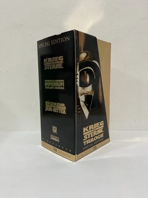 Star Wars - Krieg der Sterne Trilogie - Special Edition - VHS (1997) Goldschuber - Bild 1 von 2