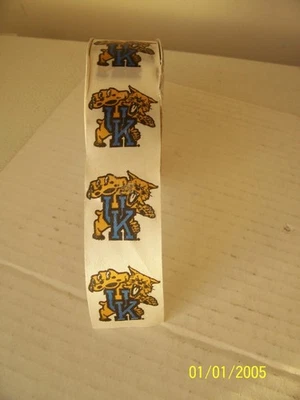 1 1/2" x 25 Yards University of Kentucky Wildcats Ribbon - Klein Ribbon Corp. - Image 1 of 3