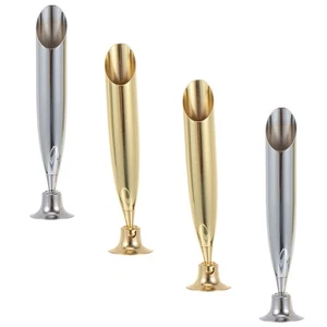 4 Pcs Retro Quill Pen Fixed Socket Single Hole Holder Quill-pen Support - Picture 1 of 12