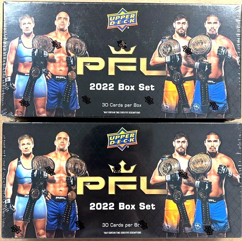 (2) 2022 Upper Deck Professional Fight League PFL Factory Sealed Box Set MMA - Image 1 of 3