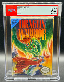 Dragon Warrior Nintendo NES 2HP Screenshot Sealed New PSA 9.2 A NOT WATA