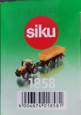 SIKU 1858 Trattore JCB con benna basculante 5 assi - scala H0 - Immagine 1 di 4
