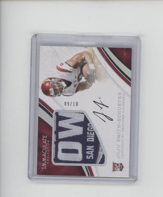 Juju Smith-Schuster 2017 Panini Immaculate Collegiate Rookie LOGO Auto #119 #/10 - Image 1 of 2
