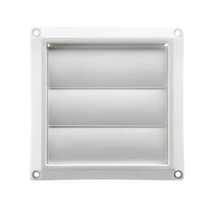 Ventilación con persianas de plástico Lambro 1423W, 4 pulgadas, blanco - Imagen 1 de 3