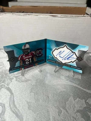 2013 Ultimate Collection Marcu Lattimore Booklet Auto RC Card /199 - Image 1 of 2