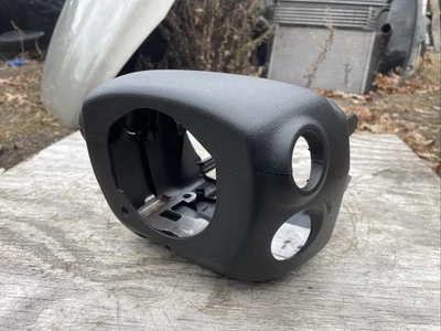 Conjunto de capas de cobertura de coluna de direção de ignição Honda CRV 2.4L 2007-2009 fabricante de equipamento original preto - Imagem 1 de 4