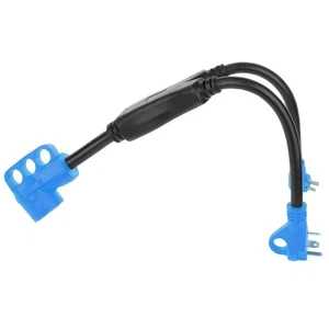 50 amp Female to 30 amp - 15 amp Male RV Power Cord Adapter Y Split - Picture 1 of 23