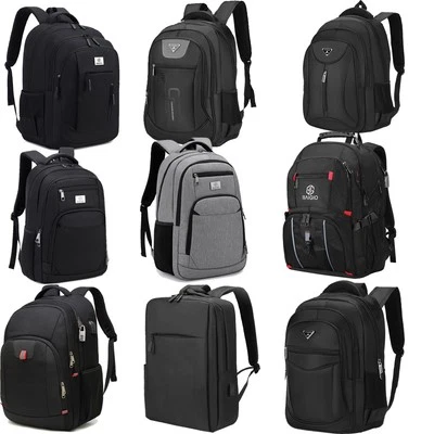 BAIGIO Rucksack Herren Schwarz wanderrucksack Laptoptasche Schulrucksack Damen Freizeit