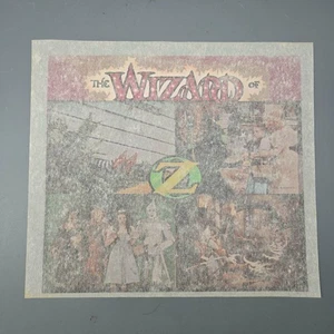 The Wizard of Oz Vintage 1970s Iron-on T-Shirt Transfer Dorothy Wicked Witch - Picture 1 of 4