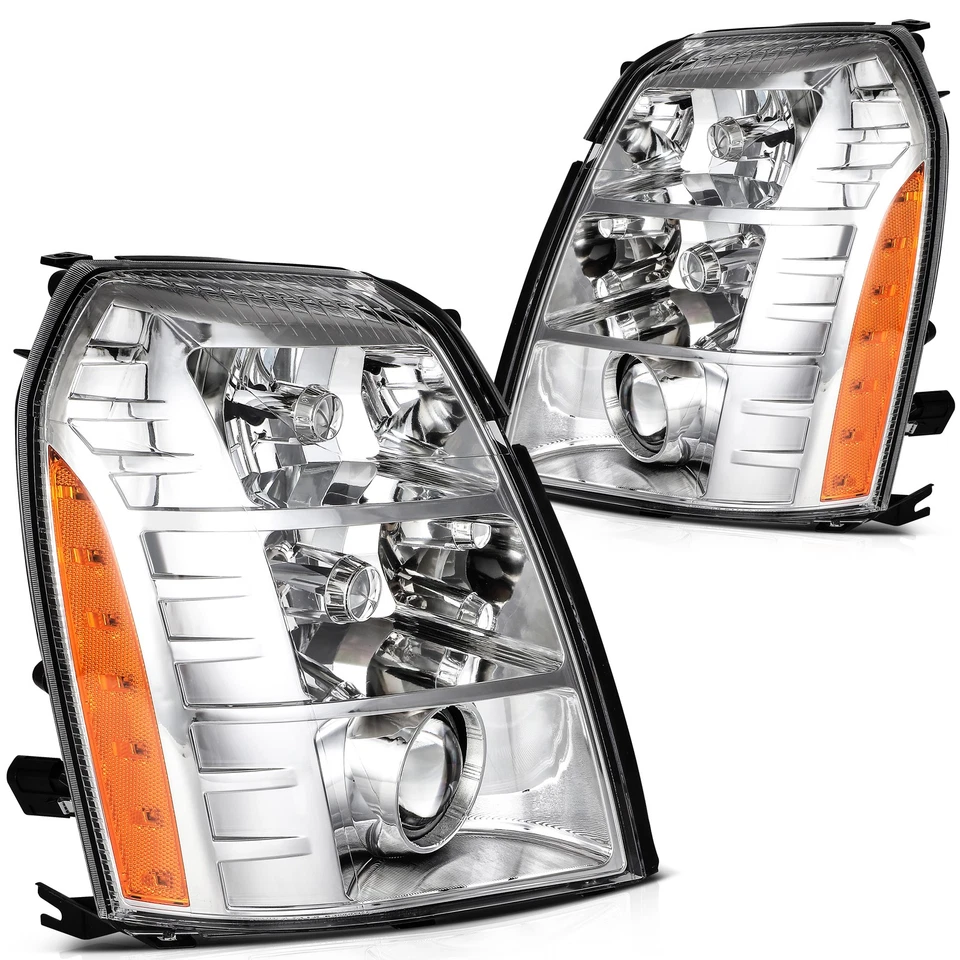 For 2009-2014 Cadillac Escalade ESV EXT w/Projecctor HID Bulb Headlight Assembly Foto 1 de 4