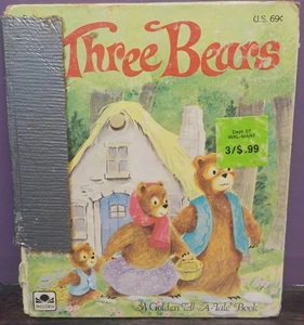 Vintage The Three Bears Whitman Tell-A-Tale Book HC - Picture 1 of 5