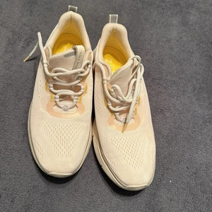 Cole Haan Mens Zerogrand Journey C34217 Cream Yellow Sneaker Shoes Size 10 Mens - Picture 1 of 7