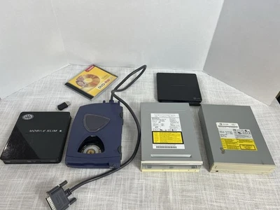 Lote de grabadoras de CD/DVD externas e internas Iomega Zip (Sony, NEC, LG, cabezal de engranaje) Foto 1 de 4