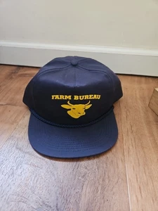 Sombrero de colección Farm Bureau para hombre dorado azul marino - Imagen 1 de 4