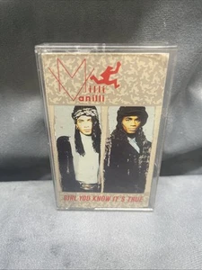 Milli Vanilli Girl You Know It's True Cassette Tape - 1989 With Case And Insert - Picture 1 of 23