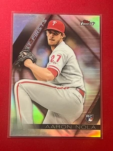 2016 Topps Finest - Firsts Aaron Nola #FF-AN (RC) - Picture 1 of 4