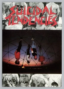 Suicidal Tendencies Vintage Italian Postcard 4x6 "Mini Poster" B10 - Picture 1 of 2