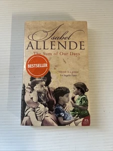 Sum of Our Days by Isabel Allende (English) Paperback Book New Sealed Mint - Picture 1 of 2