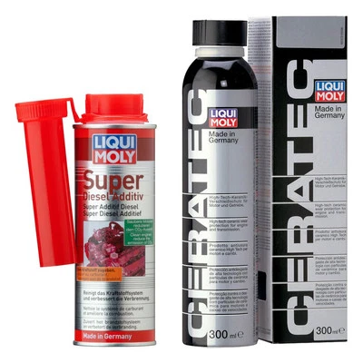 Additiv Diesel Set LIQUI MOLY 1x Super DieselAdditiv 1x CeraTec Verschleißschutz