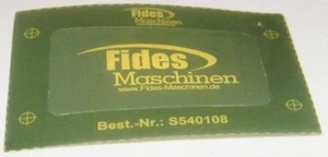 Beizgerät Langzeitschablone zum dauerhaften Beschriften auf V2A Fides Maschinen - Bild 1 von 2