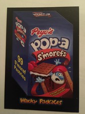 2018 TOPPS WACKY PACKAGES GO TO THE MOVIES Black #7 of 10 Pop-a S'morefs