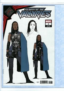 KING IN BLACK RETURN OF THE VALKYRIES #1 1:10 DESIGN VARIANT MARVEL COMICS! - Picture 1 of 2