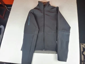 Salomon Women Insulated Full Zip Ski Jacket Small Black - Picture 1 of 9