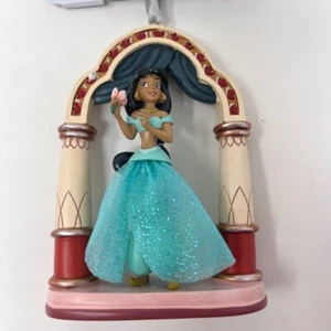 Disney Store Princess Jasmine Fairytale Sketchbook Christmas Ornament Aladdin - Picture 1 of 4