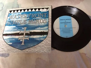 Simple Minds Waterfront 7” Vinyl Picture Cover - Picture 1 of 2