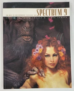 SPECTRUM 9 Best Contemporary Fantastic Art Softcover Daniel Horne Cover 2002 - Picture 1 of 12