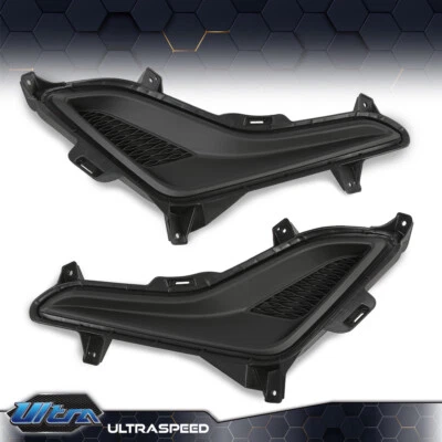 Front Bumper Insert Fog Light Cover Fit For 2014-2016 Hyundai Elantra Left+Right - Изображение 1 из 4