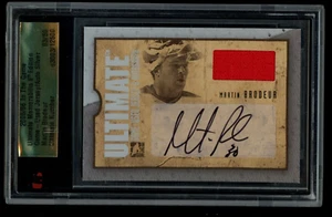 2005-06 IN THE GAME Ultimate MARTIN BRODEUR Game used Jersey AUTO /50 - Picture 1 of 2