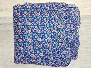 25 Yard Indian Cotton Handmade Print Fabric Sanganeri Hand Block Printed Fabric - Picture 1 of 3