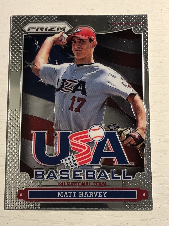 2013 Panini Prizm USA Baseball Matt Harvey Mets USA5 - Image 1 of 1