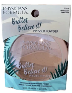 Mantequilla de fórmula Physicians ¡Believe it! Polvo prensado facial tono translúcido NUEVO - Imagen 1 de 2
