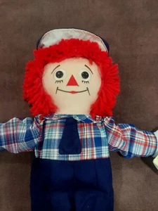 Vintage Raggedy Andy 1991 Johnny Gruelle Applause 16 pollici con etichette - leggero difetto - Foto 1 di 8