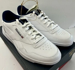 Reebok Men's Club Memt Sports Sneaker Tennis White Comfort Shoe , Size 11. - Picture 1 of 10