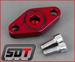 SDT Fits Honda ATC 250R Series Parking Brake Cover Plate Kit Red - Bild 1 von 1