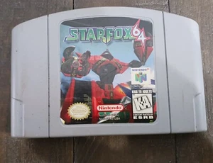 Star Fox 64 (NINTENDO 64, 1997) Game Cartridge starfox 64 - Picture 1 of 2