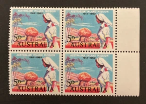50th ANNIVERSARY OF INLAND MISSION 1962 - 5d BLOCK OF FOUR - MNH - Picture 1 of 2