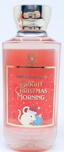 BATH & BODY WORKS BRIGHT CHRISTMAS MORNING BODY WASH WITH PRO VITAMIN B5 NEW - Picture 1 of 7