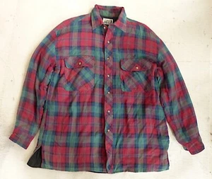 MG Wear Warm Padded Flannel Shirt Jacket Work Country M - Picture 1 of 6